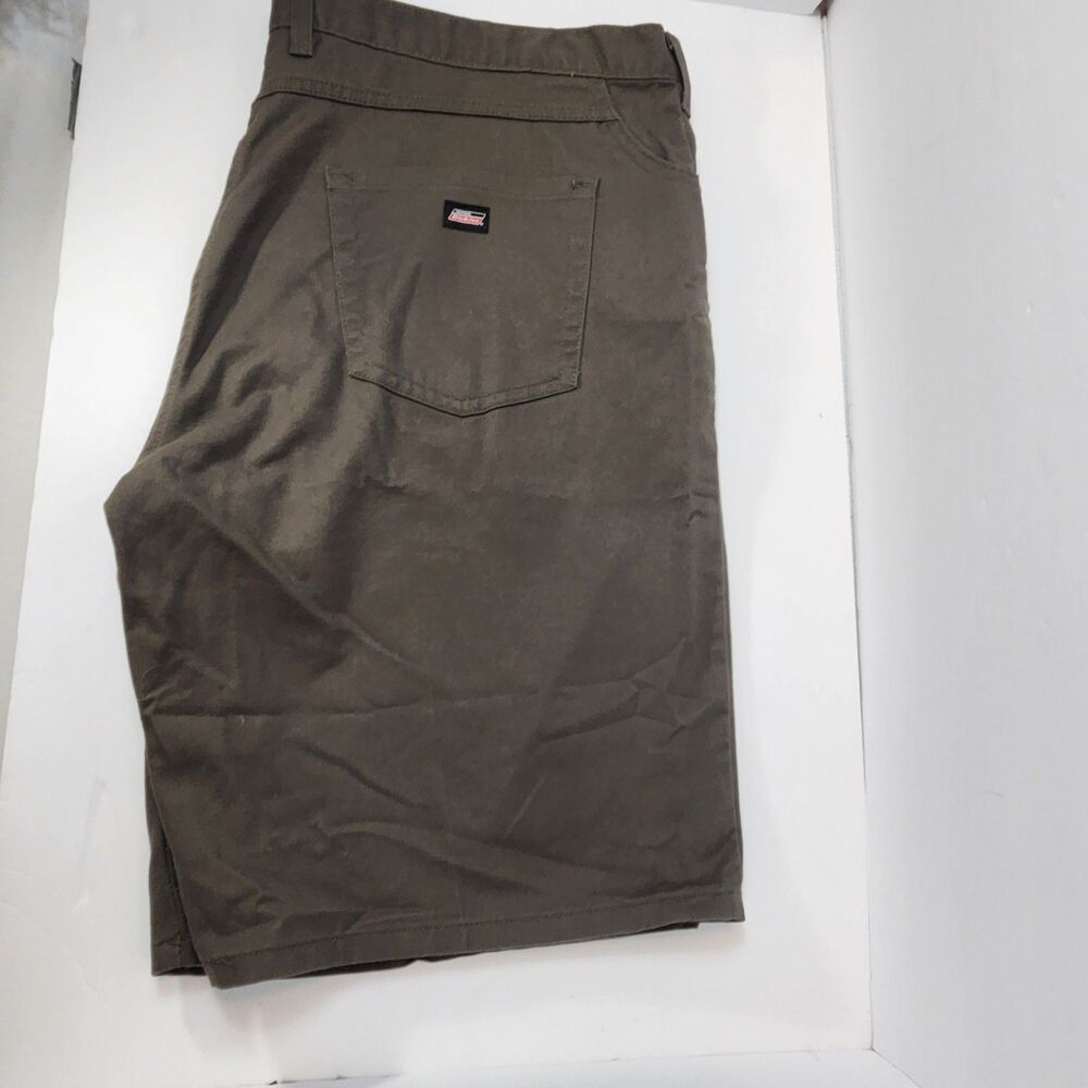 Dickies Shorts Mens 42 Green Relaxed Fit Ripstop Canvas Outdoor Workwear